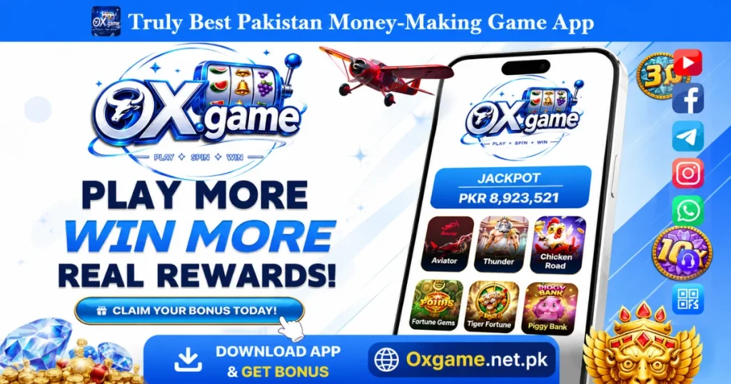 Ox Game Download APK Free on oxgame.net.pk